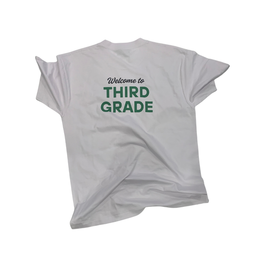 growing minds tee (name customizable)