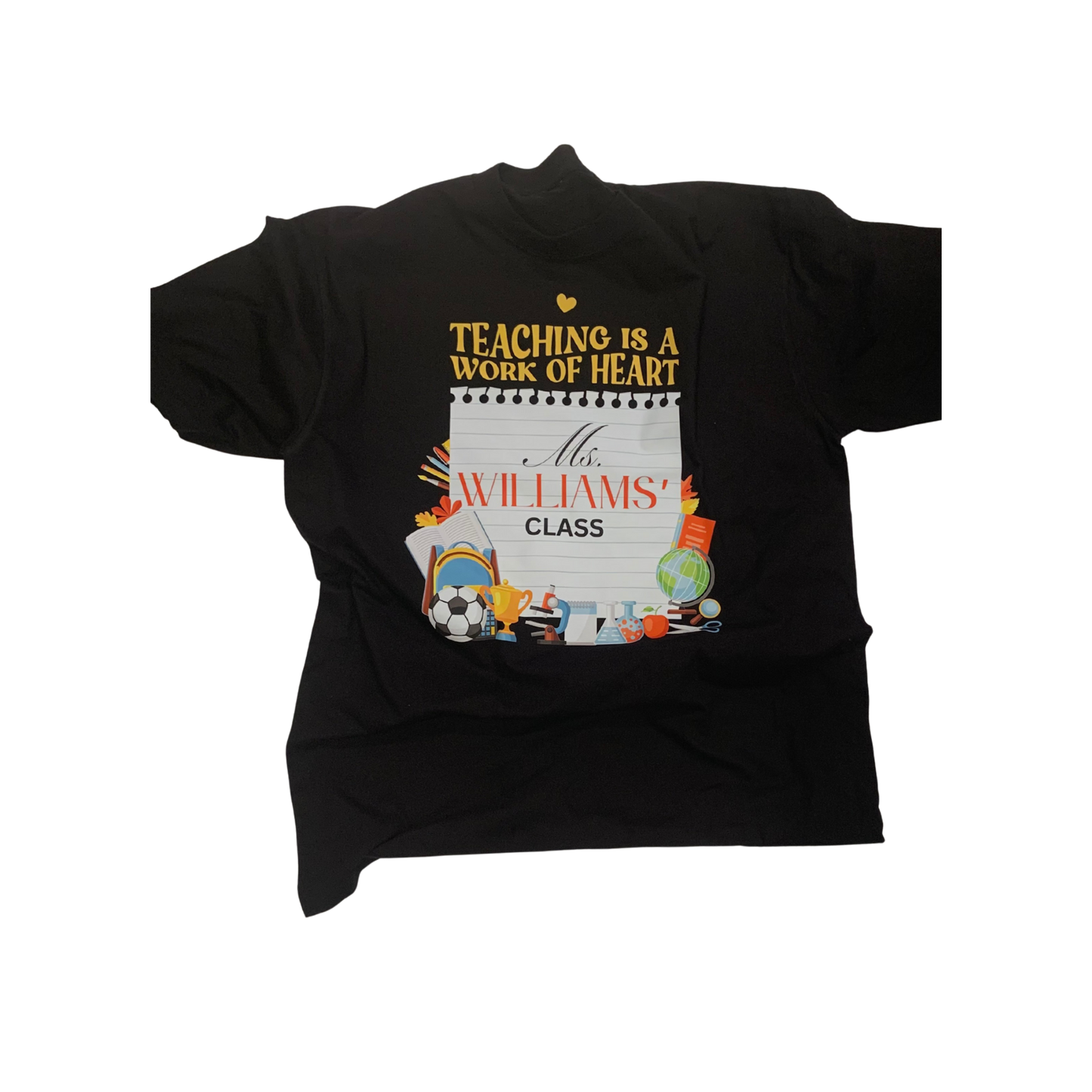 work of heart tee (name customizable)